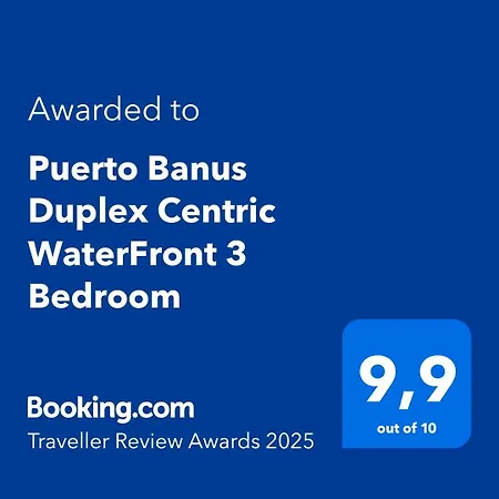 Puerto Banus Duplex Centric Waterfront 3 Bedroom * Marbellac