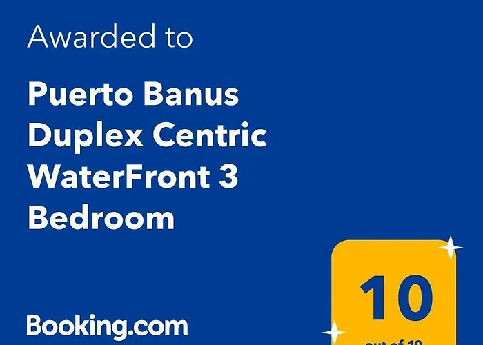 アパート Puerto Banus Duplex Centric Waterfront 3 Bedroom